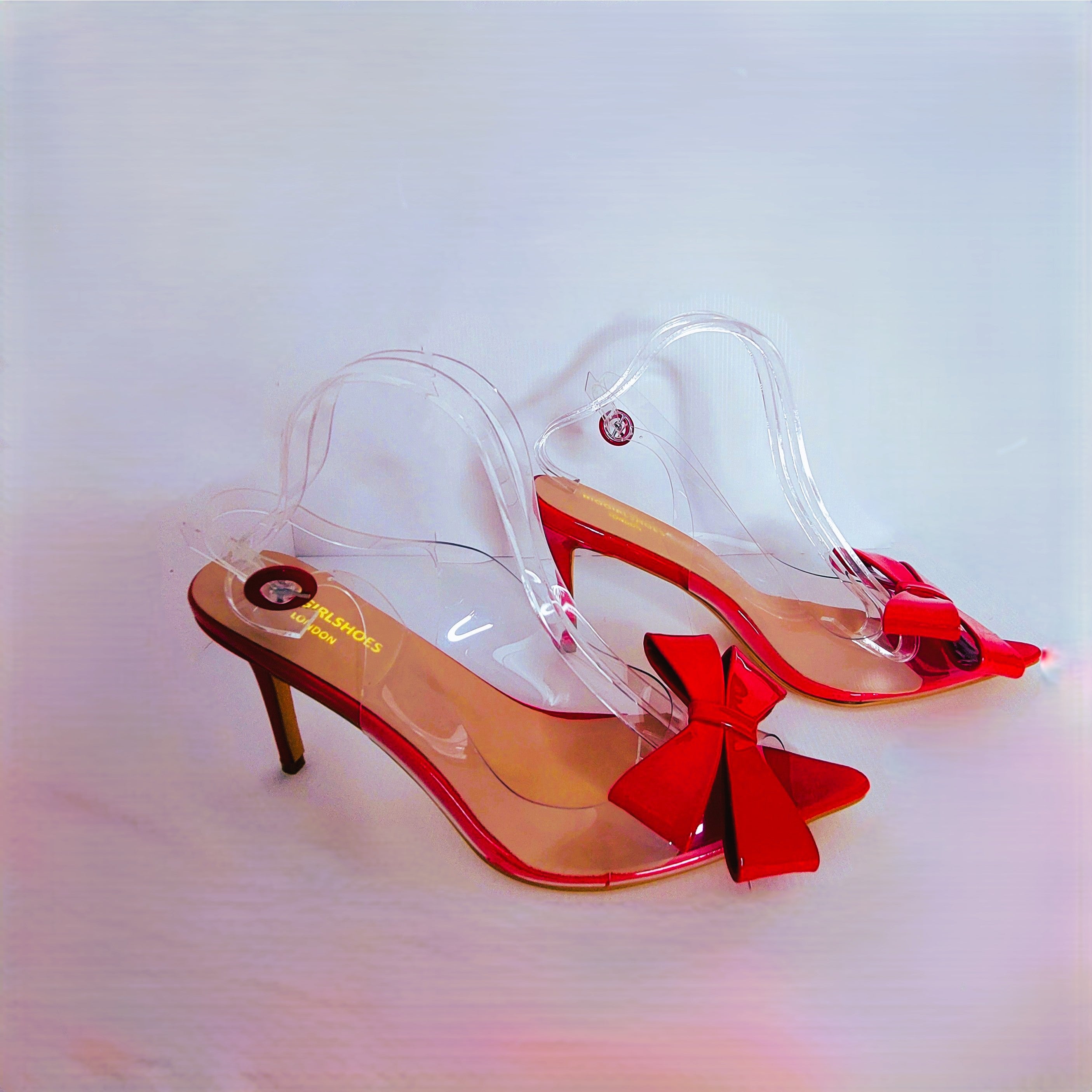 The Scarlet Bow Slingback Heels