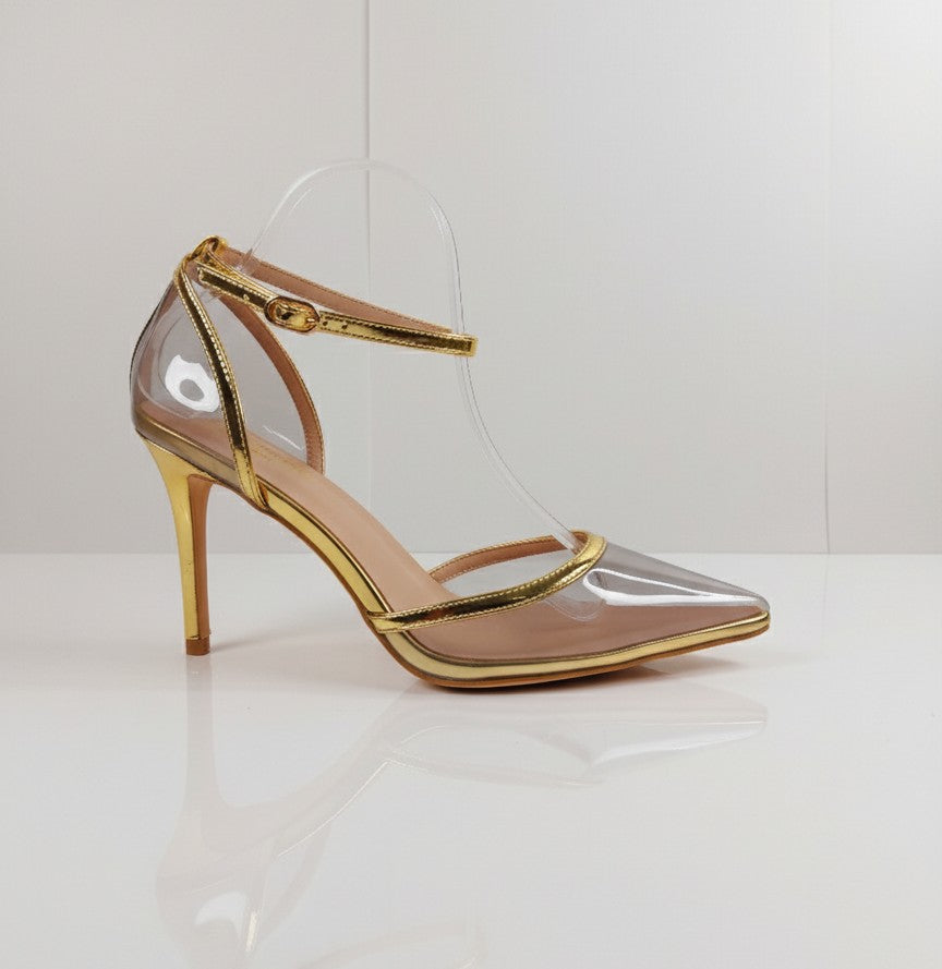 Vixen Gold Heels