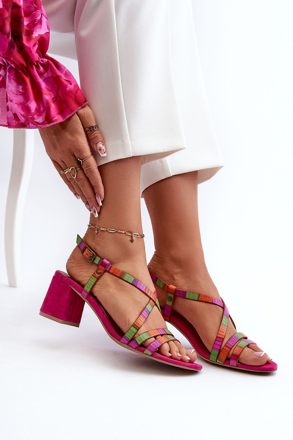  Heel sandals model 198795 Step in style 